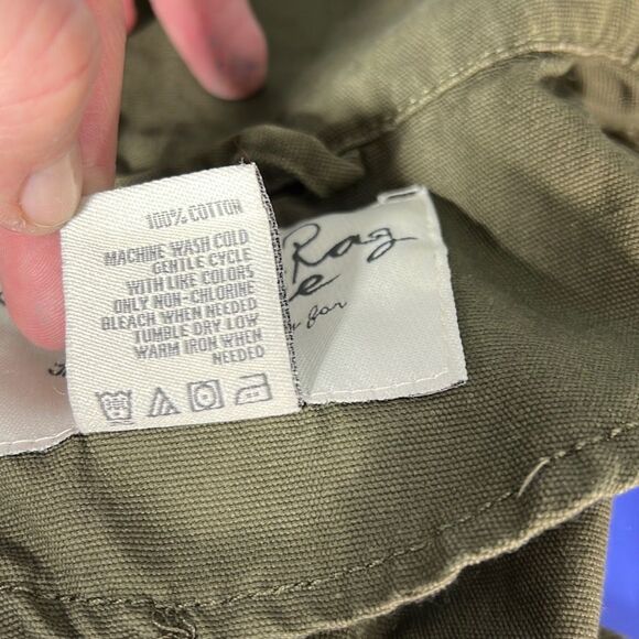 American Rag Cie Women's Full Zip Vest Utility Front Pockets Army Green Small - Picture 6 of 6